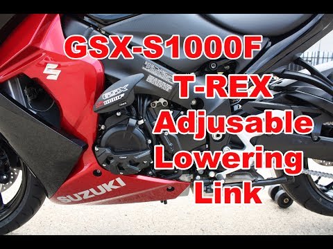 T-Rex Racing 2016-On Suzuki GSX-S1000F/S1000F Adjustable Lowering Link