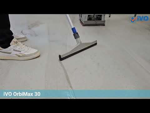 How to remove heavy scuffing on smooth flooring with iVO OrbiMax