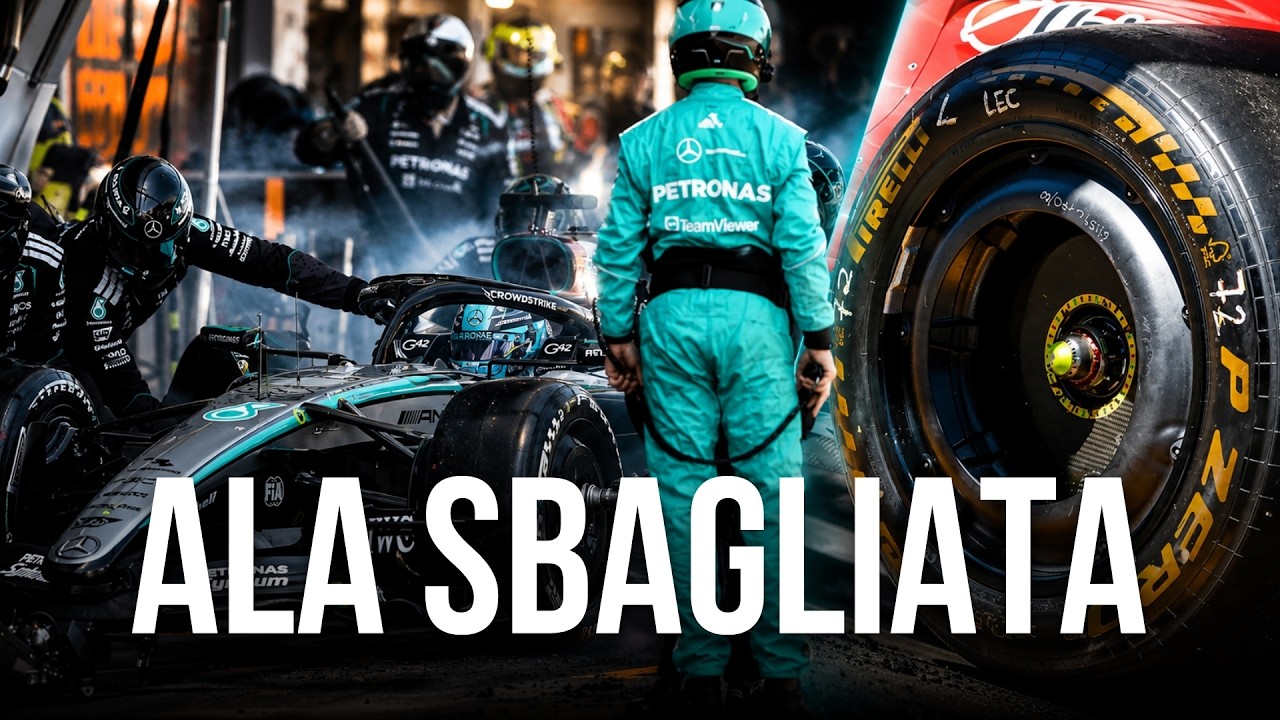 🚨 MERCEDES CONFESSA: ERRORE SU RUSSELL! 7 DECIMI PERSI, ALA SBAGLIATA! WOLFF, FERRARI, KIMI…