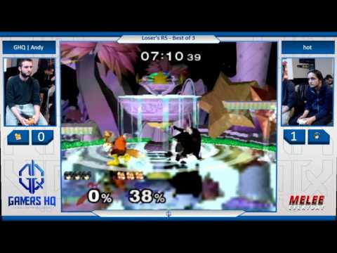 GHQ Weekly [4/10/16] - GHQ | Andy (Fox) vs. hot (Marth) - SSBM - Loser's R3