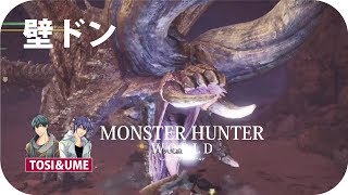 MHW ゲーム実況 弓と双剣で別にアレを倒してしまっても構わんのだろう？ 【TOSI&UME】15