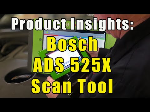Product Insight: Bosch ADS 525X Scan Tool