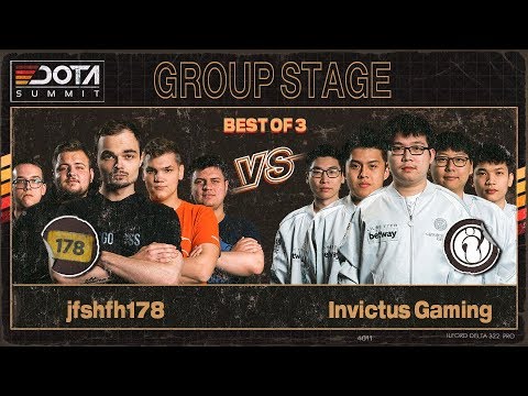 jfshfh178 vs Invictus Gaming Game 3 - Dota Summit 11: Winners' Match