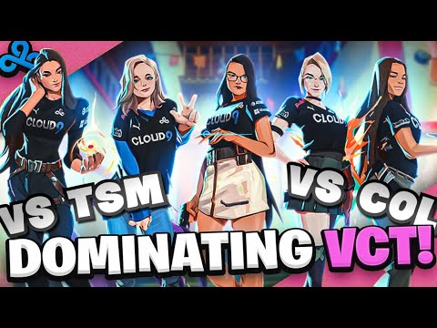C9 WHITE Vs TSM and COMPLEXITY - VCT Game Changers Highlights (ft. meL Jazzyk1ns alexis and katsumi)