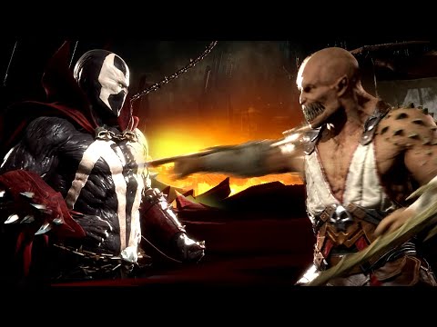 Spawn vs Baraka (Hardest AI CPU) - Mortal Kombat 11