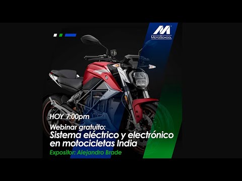 WEBINAR GRATUITO: SISTEMA ELÉCTRICO Y ELECTRÓNICO EN MOTOCICLETAS INDIAS