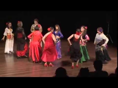 Baila! Baila! Flamenco vs. Caravanserai Belly Dance at Bloomington Belly Dances 2014