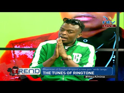 Singer Ringtone flashes KES 100,000 cash on #theTrend