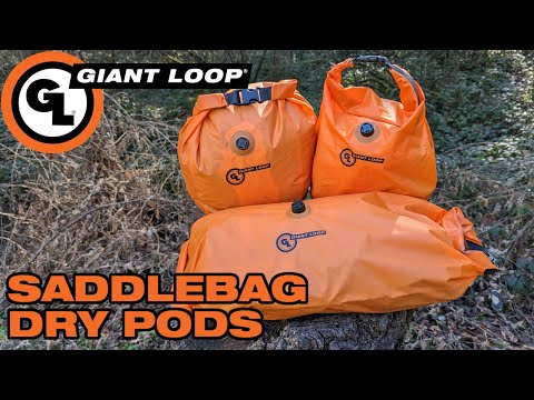 Organize and Protect Your Gear With the Giant Loop Saddlebag Dry Pods (Free w/all Saddlebags!)