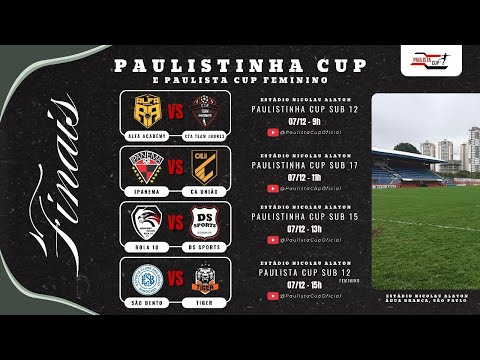 Bola 10 x Ds Sports -  AO VIVO – Final da Paulistinha Cup Sub-15