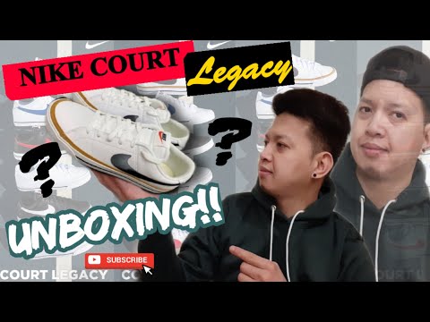 NIKE COURT LEGACY UNBOXING AND REVIEW