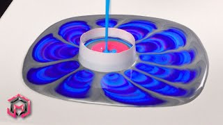 LAYERING and TRANSPARENCY!! Open Cup Acrylic Pouring and Fluid Art