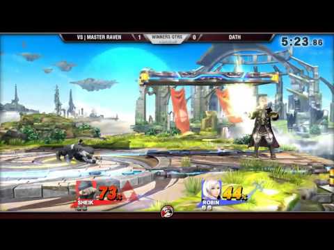 Smash 4 Versus Weekly 11/19/15 - Winners Qtrs - Master Raven (Sheik) vs Dath (Robin)