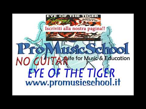 Eye of the tiger - The Survivor - backing track - NO GUITAR
