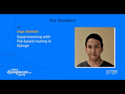 DjangoCon 2022 | Experimenting with file-based routing in Django thumbnail