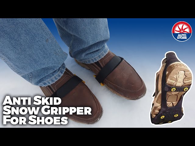 Anti Skid Snow Gripper For Shoes Univ-2 Video