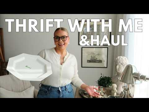 Vintage Home Decor & Thrift Shop With Me & Haul!