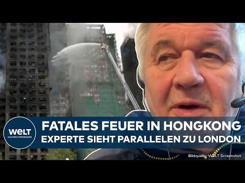 CHAOS IN CHINA: Fataler Fehler in Hongkong?! Brisante Vermutung zur Ursache für Feuer in Hochhaus