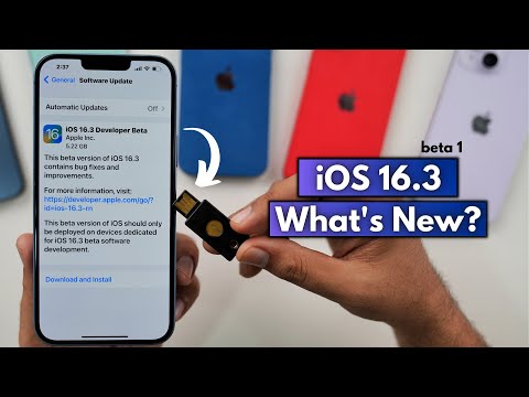 iOS 16.3 Beta 1 Released | What's New?