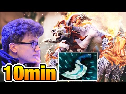 Miracle- [Slark] vs 7Mad [Ursa] Get Destroyed - Dota2 7.02