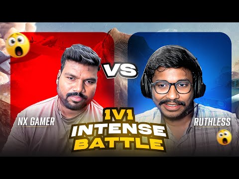 1v1 TDM With I’m Ruthless Mawa @ImRuthlessceopubg 🔥 @NXGAMER19K