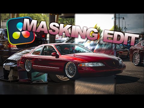 HOW To Make MASKING Edits In DaVinci Resolve 20