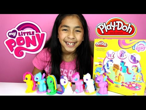 Tuesday Play Doh My Litte Pony Make N' Style Ponies  |B2cutecupcakes Video