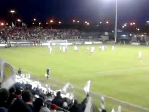 Sporting Fingal VS Sligo Rovers FAI Cup Final 2009 22/11/09 - Colm James Peno 1 - 1