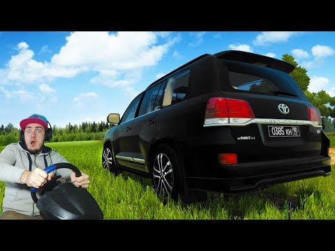 КУПИЛИ ДЕДУ НОВУЮ МАШИНУ LAND CRUISER 200 - CITY CAR DRIVING + РУЛЬ