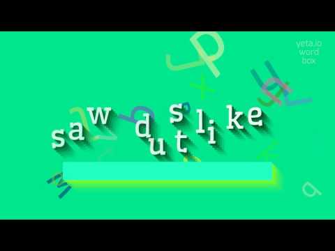 How to say "sawdustlike"! (High Quality Voices) Video