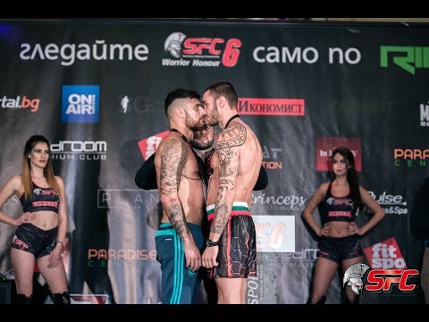 SFC6' SOFIA "Warrior Honour" - 13.01.2018 - WEIGHT IN - Paradise Center