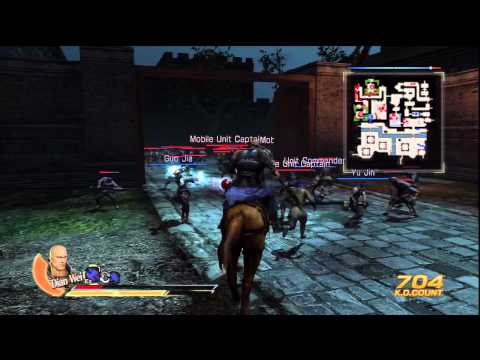 Dynasty Warriors 8 Wei Part 7 - Battle of Wan Castle pt2 [PS3] (How to save Dian Wei tutorial)