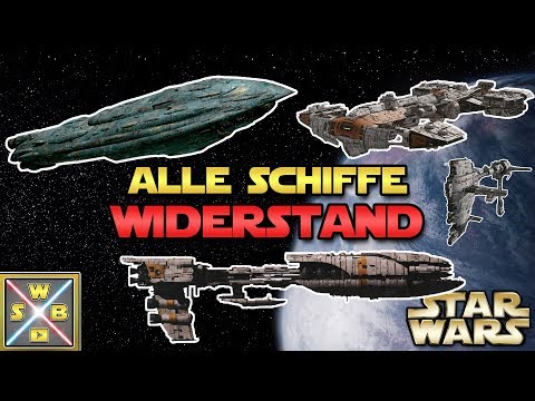 STAR WARS: Alle Schiffe des WIDERSTANDS erklärt