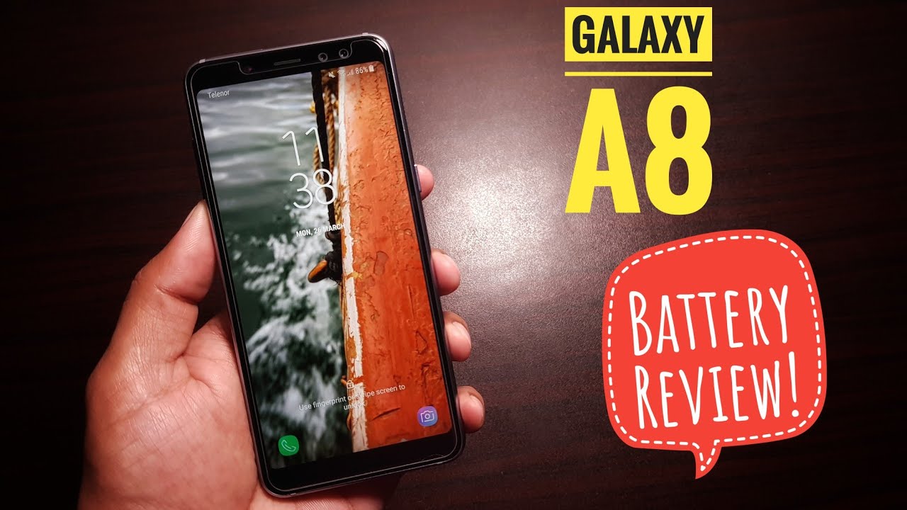 Samsung Galaxy A8 2018 Battery Review!