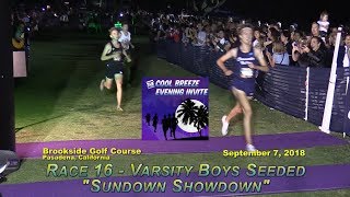 2018 XC - Cool Breeze 16 (Boys Varsity - SEEDED)