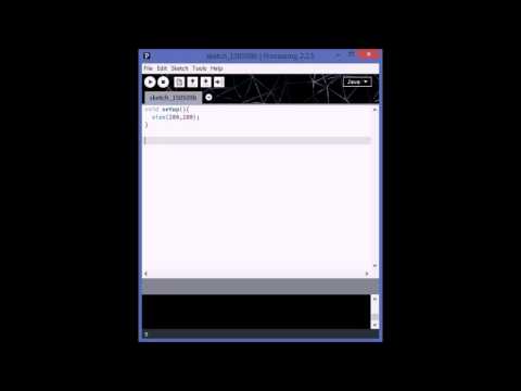 Creating Rectangles In Processing