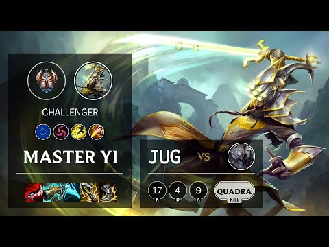 Master Yi Jungle vs Diana - EUW Challenger Patch 11.14