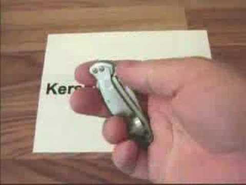 Kershaw Chive Knife 1600 Demonstration