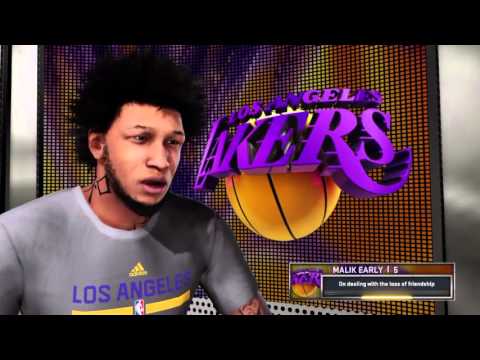 NBA 2k16 My Career First time with LAL Ep 25