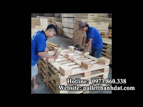 Pallet Gỗ Thành Đạt Đóng Theo Yêu Cầu Bình Dương