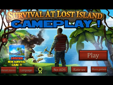 Pegando preda e recursos - Survival At Lost Island #1 (Gameplay/PT-BR)
