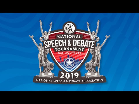 NSDA National Speech & Debate Tournament - Thursday Main Event Finals