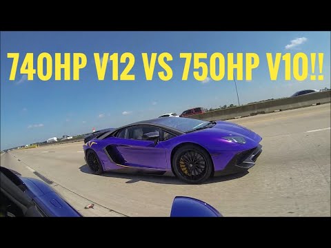 Lamborghini Aventador Sv Drag Races Tuned Viper On Highway Regrets Aplenty Autoevolution