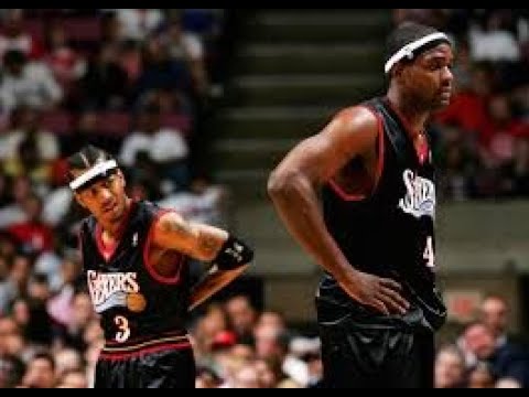 Denver Nuggets vs Philadelphia 76ers 2005-06 Second part Anthony 45 pts vs Iverson 36 pts ENGLISH