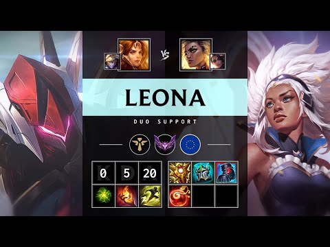 Leona Support vs Rell - EUW Master Patch 25.18