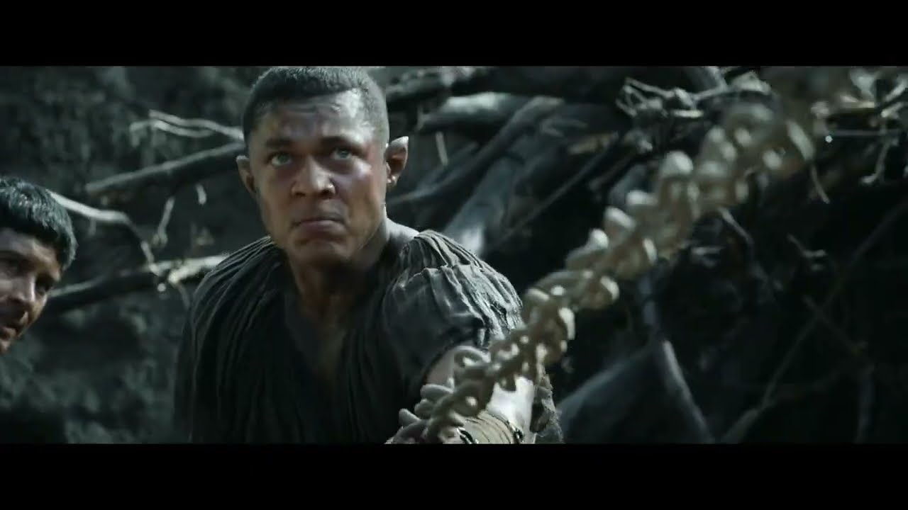 Arondir vs Orcos Ecena de Pelea - Los Anillos de Poder [1080p]