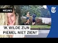 Jogger neemt wraak op viespeuk
