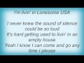 Jason Aldean - Lonesome Usa Lyrics
