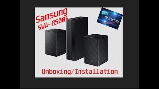 Samsung SWA-8500S [Unboxing und Installation]