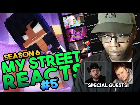 Aphmau VAs React to MyStreet S6 FINALE! Special Guests Andy and Kestin!